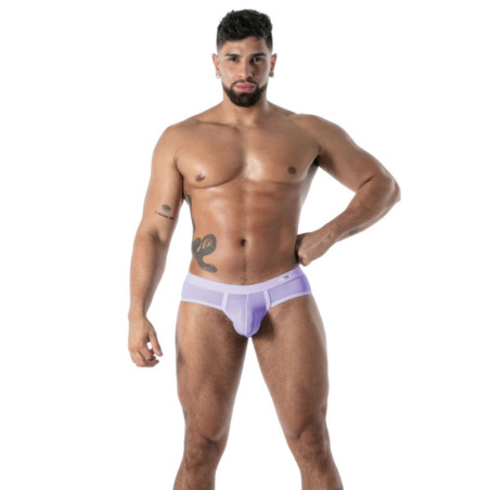 Slip microfibre MON AMOUR Violet de TOF Paris