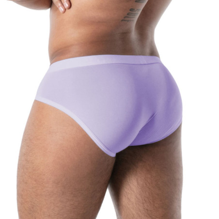 Slip microfibre MON AMOUR Violet de TOF Paris