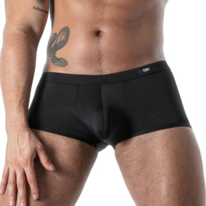 Boxer microfibre MON AMOUR Noir