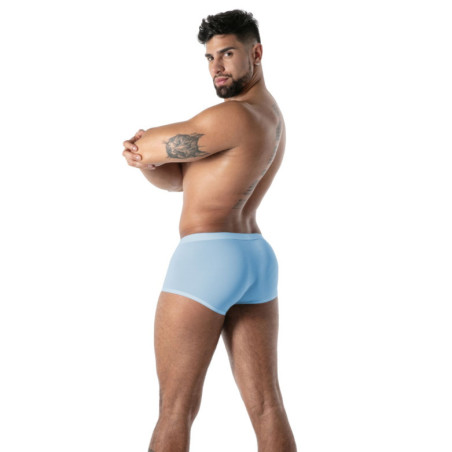 Boxer microfibre MON AMOUR Bleu de TOF Paris