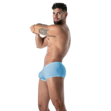 Boxer microfibre MON AMOUR Bleu de TOF Paris