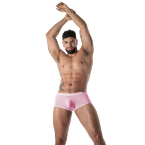 Boxer microfibre MON AMOUR Rose de TOF Paris