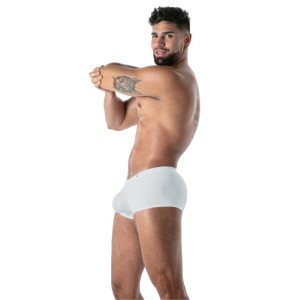 Boxer microfibre MON AMOUR Blanc de TOF Paris