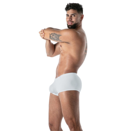 Boxer microfibre MON AMOUR Blanc de TOF Paris