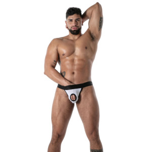 Jockstrap microfibre MON AMOUR Blanc de TOF Paris