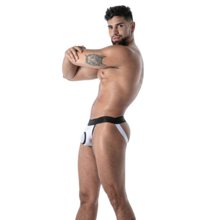 Jockstrap microfibre MON AMOUR Blanc de TOF Paris