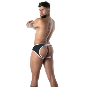 Bottomless microfibre MON AMOUR Noir de TOF Paris