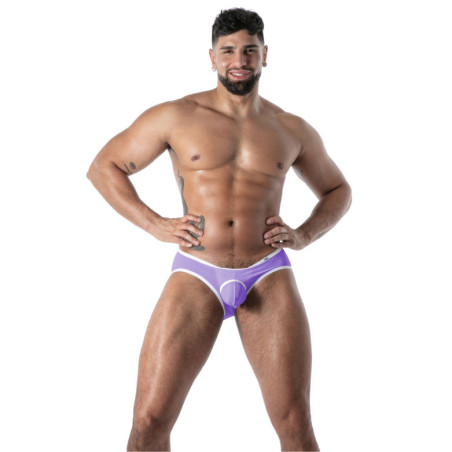 Bottomless microfibre MON AMOUR Violet de TOF Paris