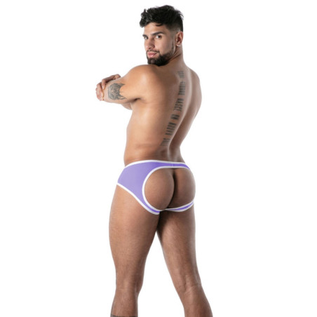 Bottomless microfibre MON AMOUR Violet de TOF Paris