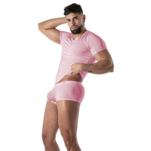 T-shirt microfibre MON AMOUR Rose de TOF Paris