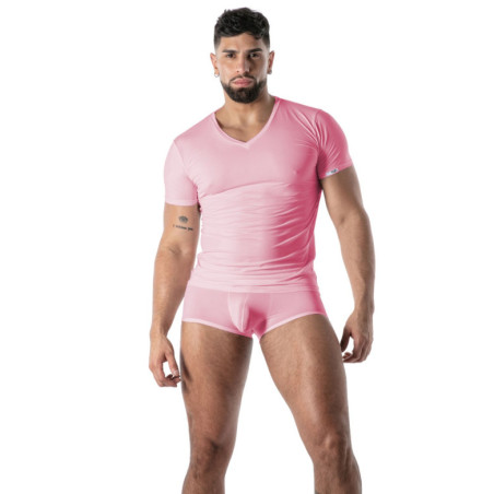T-shirt microfibre MON AMOUR Rose de TOF Paris