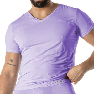 T-shirt microfibre MON AMOUR Violet