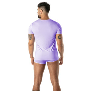 T-shirt microfibre MON AMOUR Violet de TOF Paris