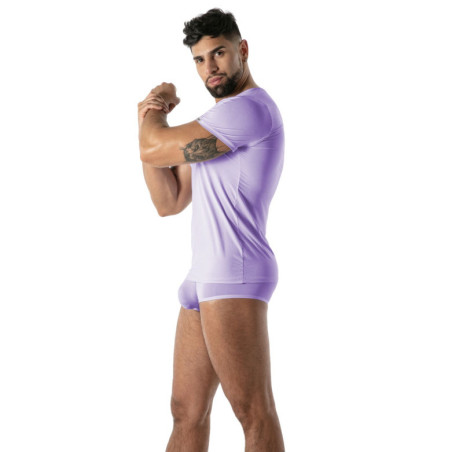 T-shirt microfibre MON AMOUR Violet de TOF Paris