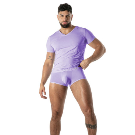 T-shirt microfibre MON AMOUR Violet de TOF Paris