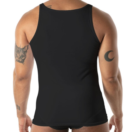 Débardeur microfibre MON AMOUR Noir de TOF Paris