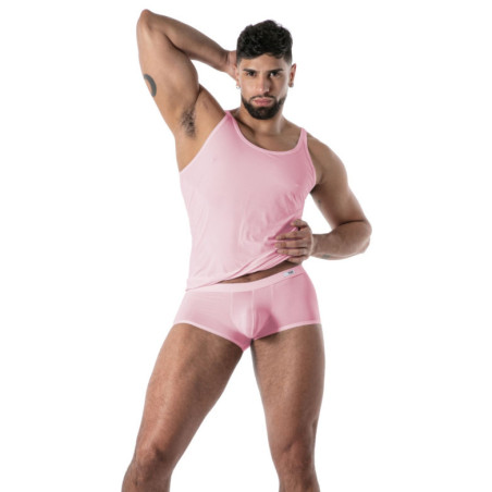 Débardeur microfibre MON AMOUR Rose de TOF Paris