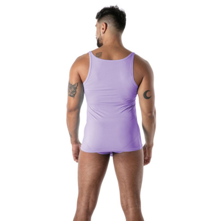 Débardeur microfibre MON AMOUR Violet de TOF Paris