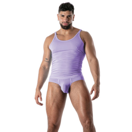Débardeur microfibre MON AMOUR Violet de TOF Paris