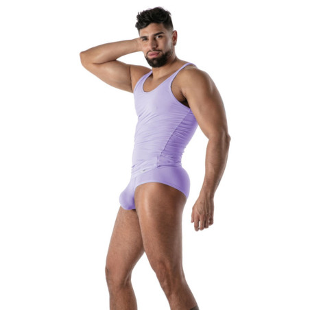 Débardeur microfibre MON AMOUR Violet de TOF Paris