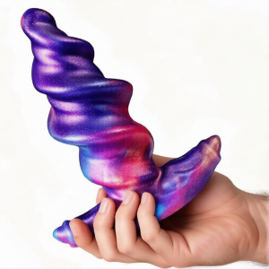 Plug silicone SPIRALTAL Violet S 12 x 5cm