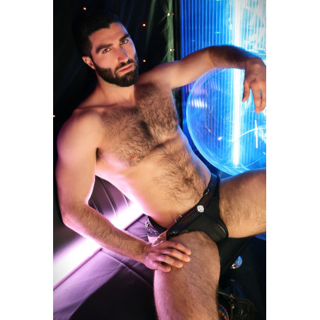 Slip-Jock ICON PRIDE Noir-Rainbow de Breedwell