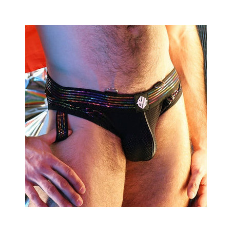 Slip-Jock ICON PRIDE Noir-Rainbow de Breedwell