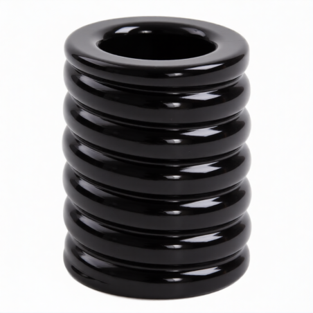 Étireur de scrotum OPZOR Noir - Hauteur 4.8 cm