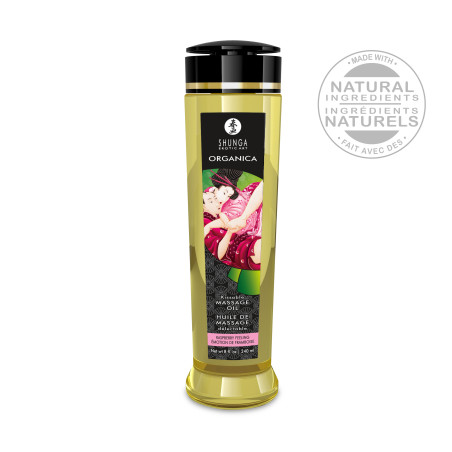 Huile de massage KISSABLE Framboise de Shunga 240ml
