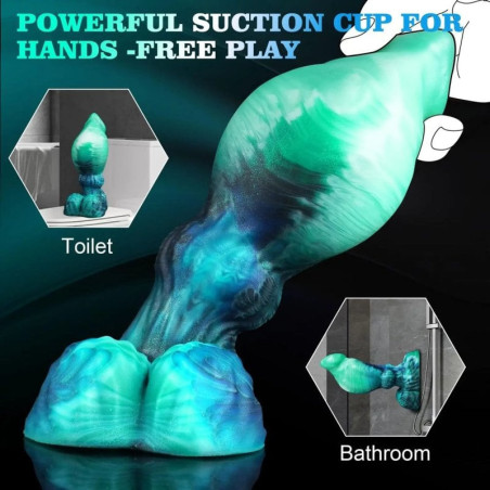 Gode fantasy BIGGIWOLF 13 x 6cm de ToppedMonster
