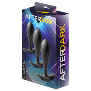 Kit de 3 Plugs PIMPOX de AFTERDARK