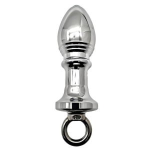 Plug en métal avec Anneau KAOLIS BUK 9 x 3.7 cm