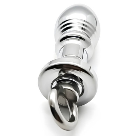 Plug en métal avec Anneau KAOLIS BUK 9 x 3.7 cm