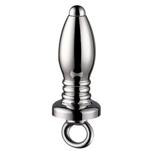 Plug en métal avec Anneau ELORIS BUK 7.5 x 2.8 cm