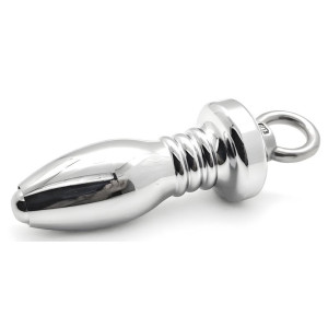 Plug en métal avec Anneau ELORIS BUK 7.5 x 2.8 cm