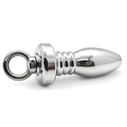 Plug en métal avec Anneau ELORIS BUK 7.5 x 2.8 cm