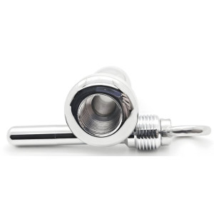 Plug en métal avec Anneau ELORIS BUK 7.5 x 2.8 cm
