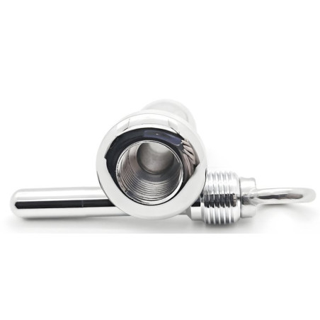 Plug en métal avec Anneau ELORIS BUK 7.5 x 2.8 cm