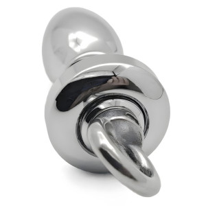 Plug en métal avec Anneau ELORIS BUK 7.5 x 2.8 cm