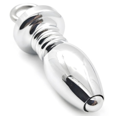Plug en métal avec Anneau ELORIS BUK 7.5 x 2.8 cm