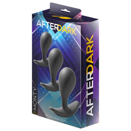 Kit de 3 Plugs MONTY de AFTERDARK