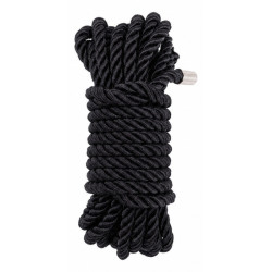 Corde de bondage LUXROPE 10m Noire par BDSMaster