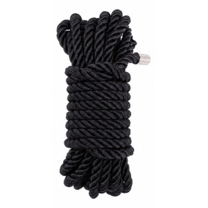 Corde de bondage LUXROPE 10m Noire par BDSMaster
