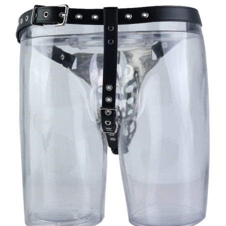 Ceinture de chasteté métal BLOCK DICK 15 x 6cm de CockLock