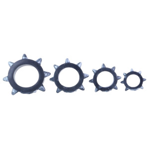 Lot de 4 Cockrings PITNECK Gris de CockzRing