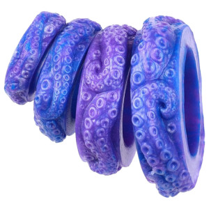Lot de 4 Cockrings OKTOPUS Violets de CockzRing
