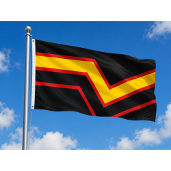Drapeau RUBBER 90 x 150cm