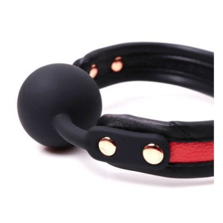 Bâillon silicone COLORSBAND GAG 41mm Rouge par LuxuryFantasy