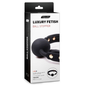 Bâillon boule silicone COLORSBAND GAG Bleu 41mm de LuxuryFantasy
