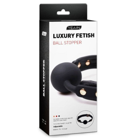 Bâillon boule silicone COLORSBAND GAG 41mm de LuxuryFantasy